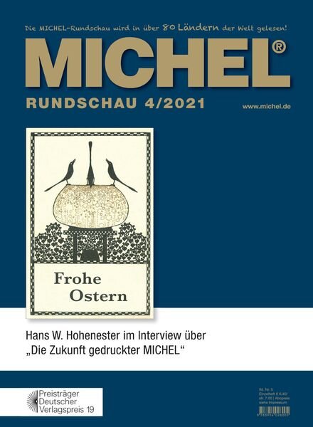 MICHEL-Rundschau – 01 April 2021 Cover
