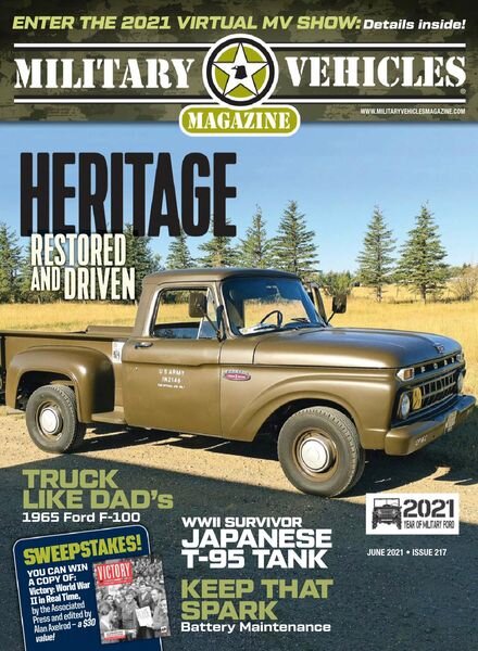Military Vehicles – May 2021 Cover