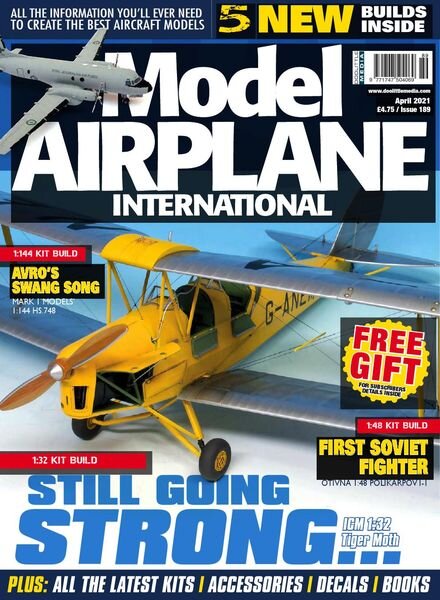 Model Airplane International – Issue 189 – April 2021 Cover