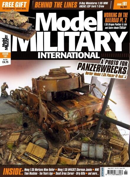 Model Military International – Issue 181 – May 2021 Cover