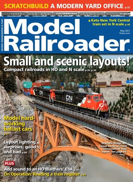 Model Railroader – May 2021 Cover