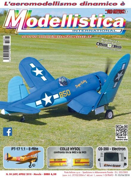 Modellistica International – Aprile 2018 Cover