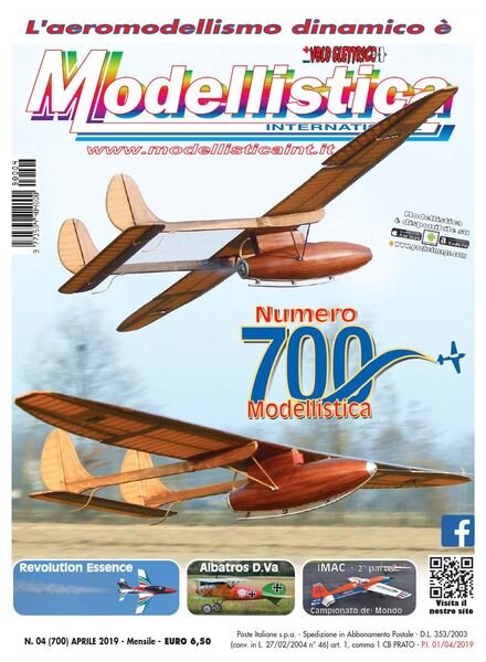 Modellistica International – Aprile 2019 Cover