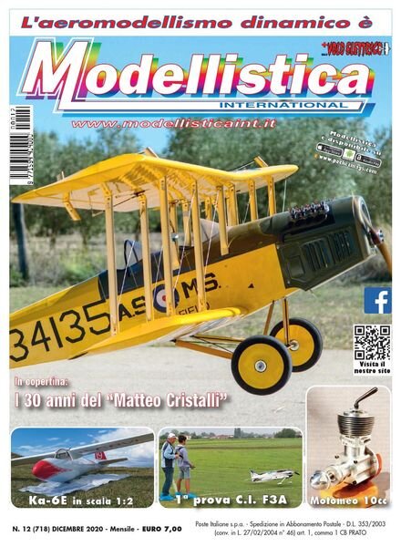 Modellistica International – December 2020 Cover