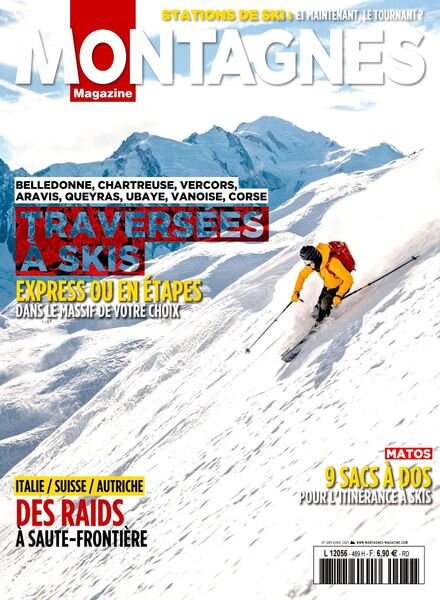 Montagnes Magazine – Avril 2021 Cover