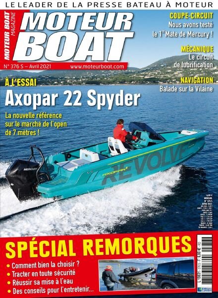 Moteur Boat – avril 2021 Cover