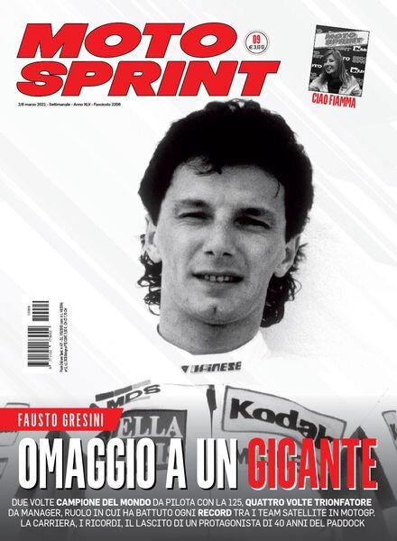 Moto Sprint – 2 Marzo 2021 Cover
