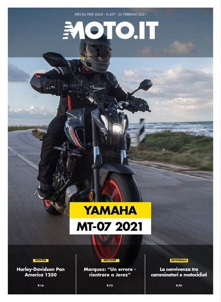 Moto.it Magazine – 23 Febbraio 2021 Cover