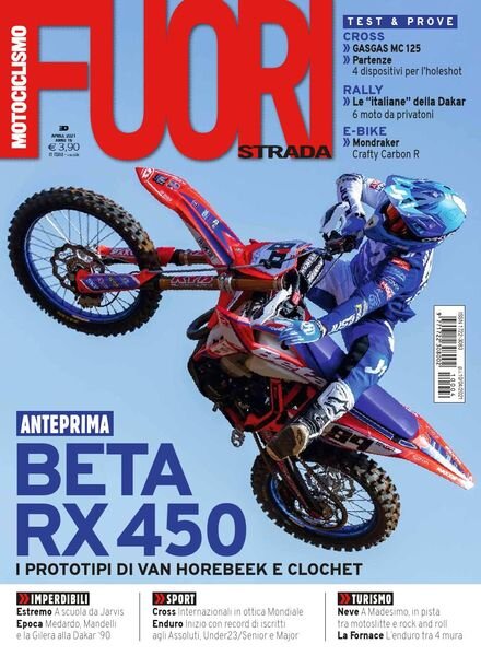 Motociclismo Fuoristrada – Aprile 2021 Cover