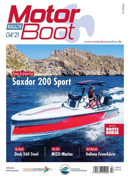 Motorboot Magazin – April 2021 Cover