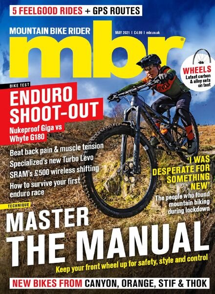 Mountain Bike Rider – May 2021 Cover