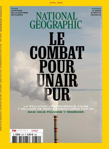 National Geographic France – Avril 2021 Cover