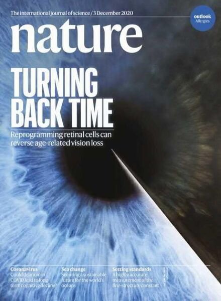 Nature – 3 December 2020 Cover