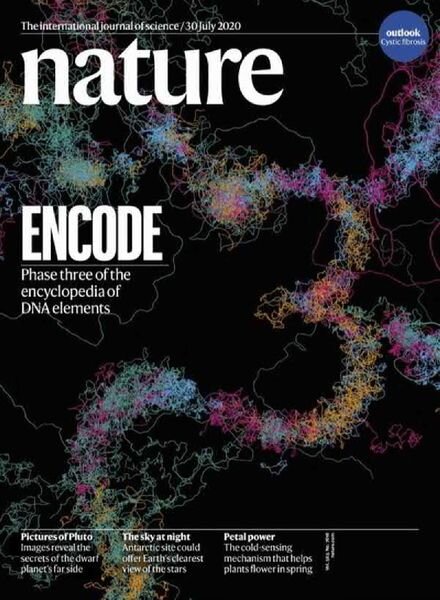 Nature – 30 July 2020 Cover