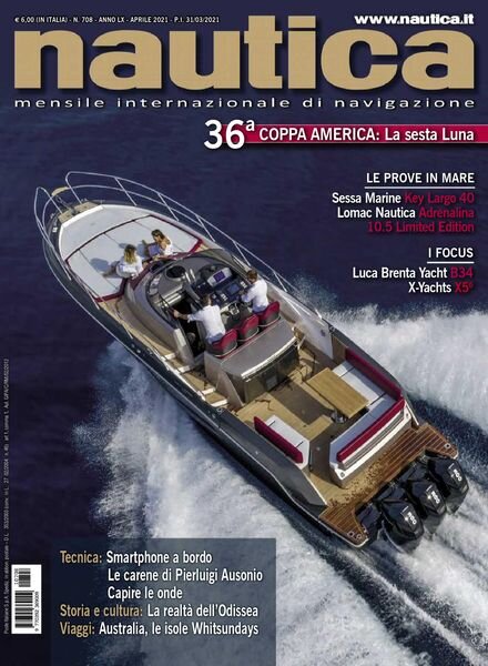 Nautica – aprile 2021 Cover