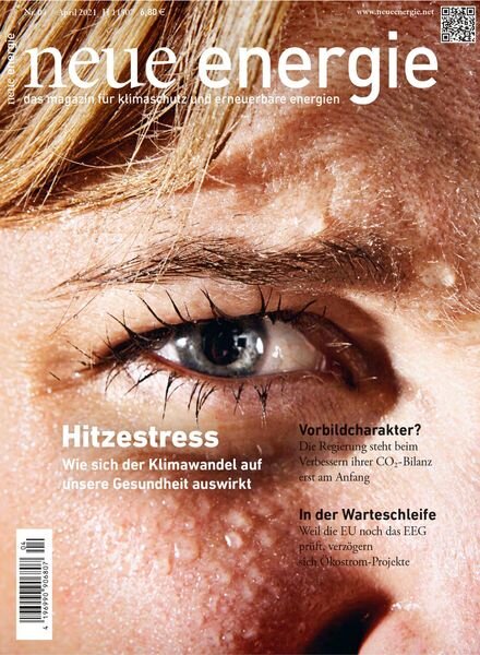 neue energie – 01 April 2021 Cover