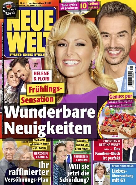 Neue Welt – 30 Marz 2021 Cover