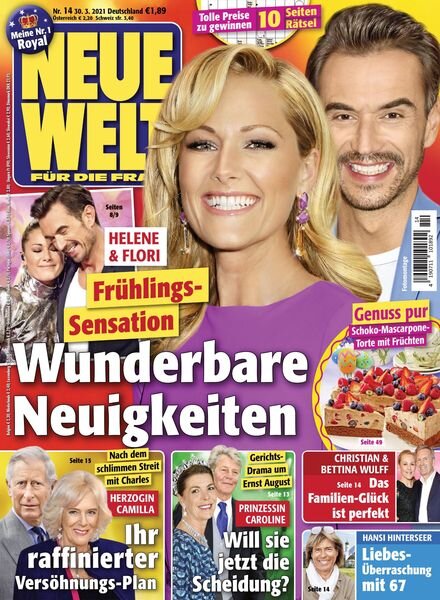 Neue Welt – 31 Marz 2021 Cover