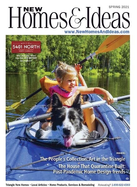 New Homes & Ideas – Spring 2021 Cover