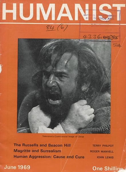 New Humanist – The Humanist, June 1969 Cover