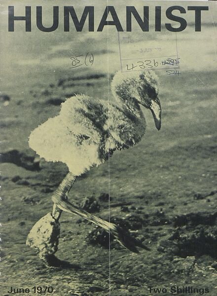 New Humanist – The Humanist, June 1970 Cover