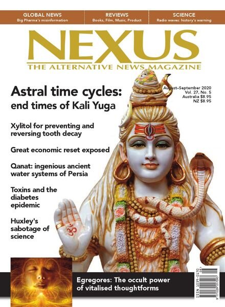 Nexus Magazine – August-September 2020 Cover