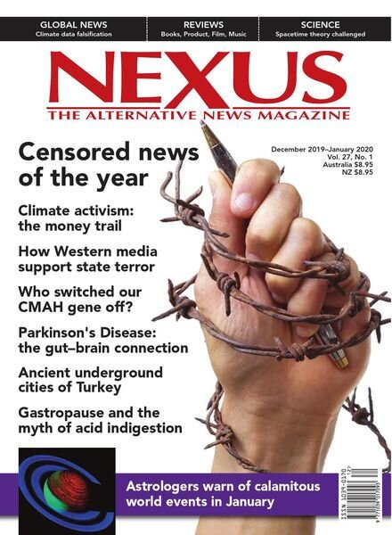 Nexus Magazine – December 2019 – January 2020 Cover