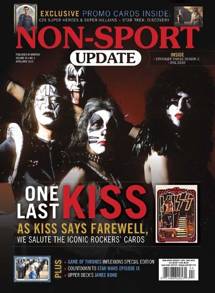 Non-Sport Update – April-May 2019 Cover