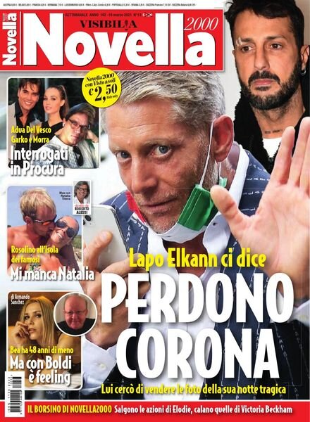 Novella 2000 – 18 Marzo 2021 Cover