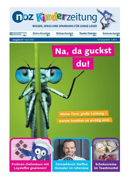noz Kinderzeitung – 09 April 2021 Cover