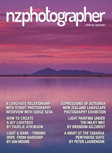NZPhotographer – April 2021 Cover