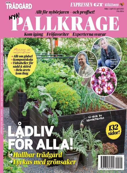 Odla i pallkrage – 01 april 2021 Cover