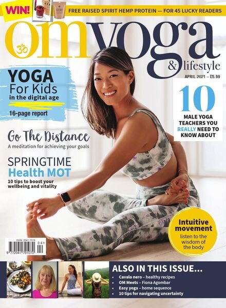 Om Yoga Magazine – April 2021 Cover