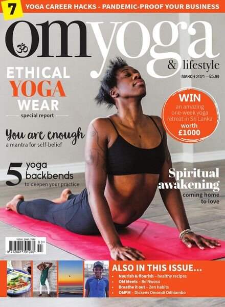 Om Yoga Magazine – March 2021 Cover