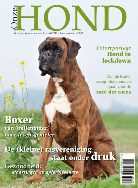 Onze Hond – maart 2021 Cover