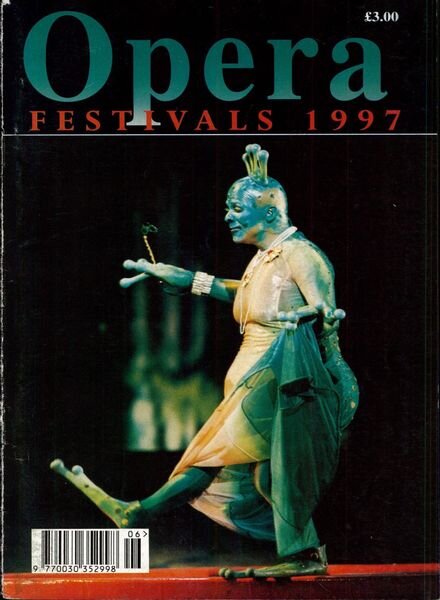 Opera – Annual Festival – 1997 Cover
