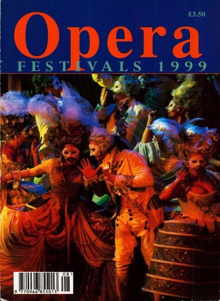 Opera – Annual Festival – 1999 Cover