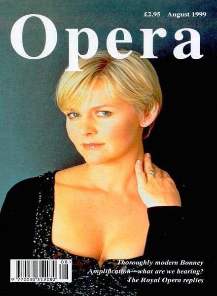 Opera – August 1999 Cover
