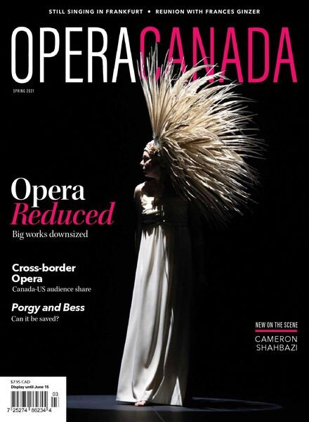 Opera Canada – March 2021 Cover