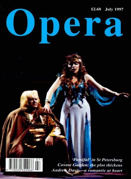 Opera – July 1997 Cover