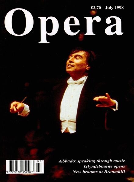 Opera – July 1998 Cover