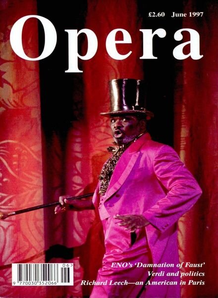 Opera – June 1997 Cover