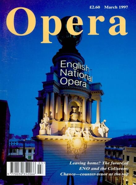Opera – March 1997 Cover