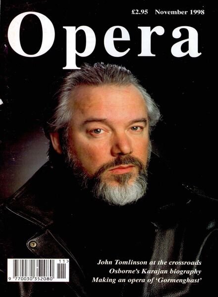 Opera – November 1998 Cover
