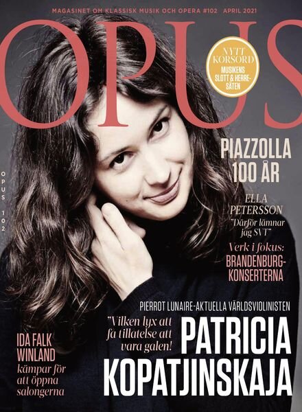 OPUS – 06 april 2021 Cover