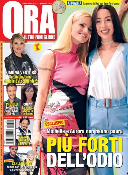 ORA – 21 aprile 2021 Cover
