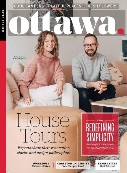Ottawa Magazine – Interiors 2021 – 8 February 2021 Cover