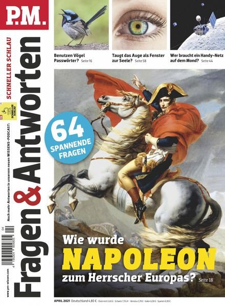 P.M Fragen & Antworten – April 2021 Cover