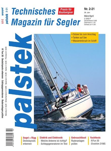 Palstek – Marz-April 2021 Cover
