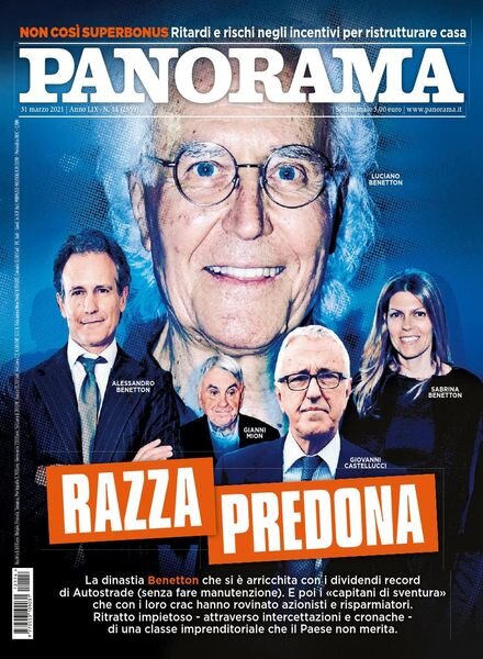 Panorama Italia – 31 Marzo 2021 Cover